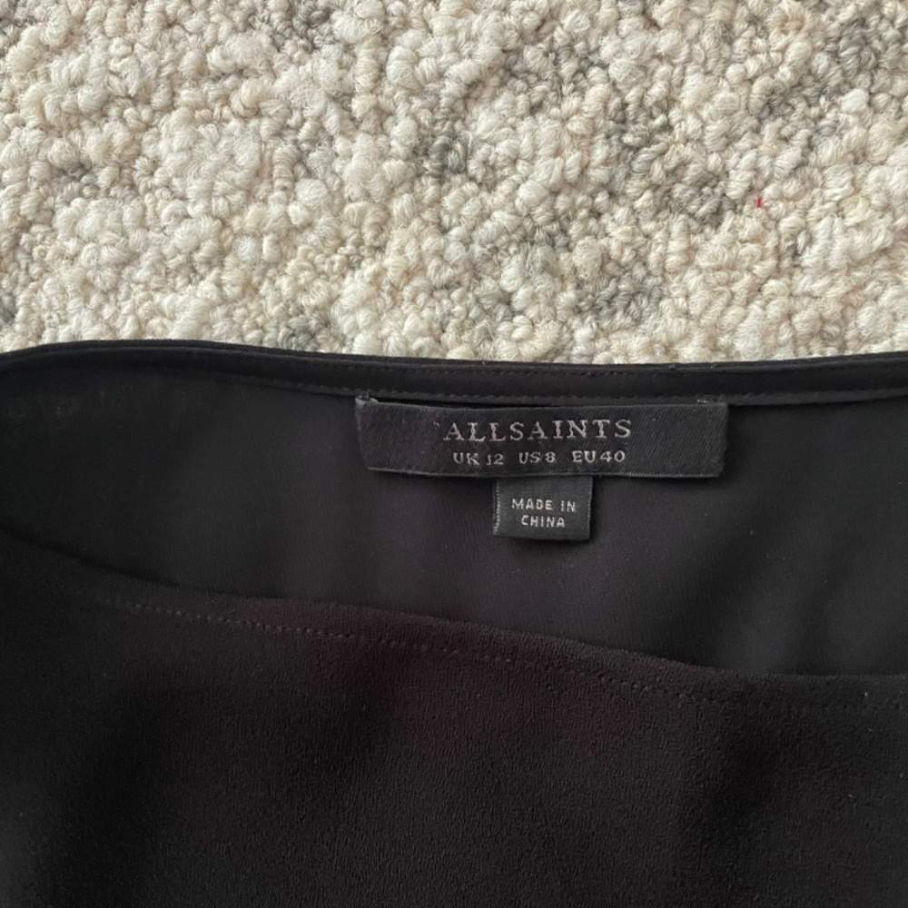 All Saints Cold Shoulder Blouse - Picture 2 of 6